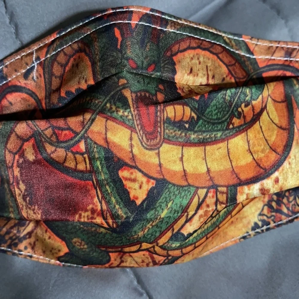 New anime snake face mask